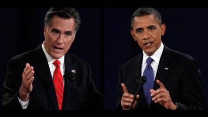 Mitt Romney y Barack Obama