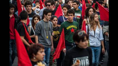 Jóvenes italianos