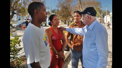 Machado Ventura en Holguín