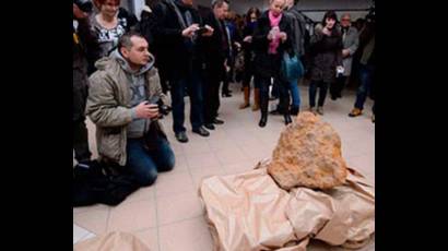 Mayor meteorito encontrado en Europa del Este