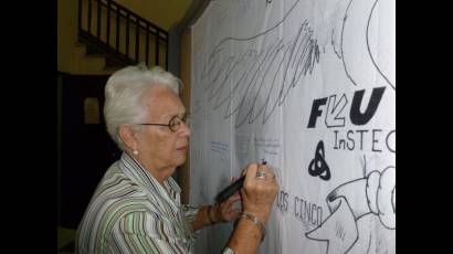 Mirtha Rodríguez madre de Antonio Guerrero