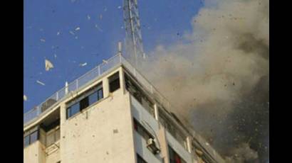 Israel bombardea edificio de la prensa internacional en Gaza