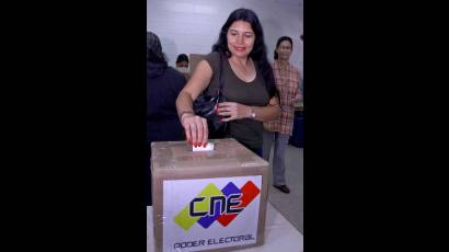 Vezuela en elecciones