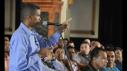 Asambleas municipales en La Habana