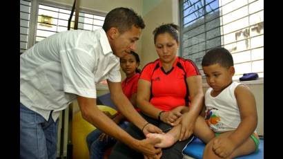 Trabajadores internacionalistas cubanos de la salud