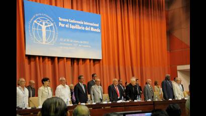 III Conferencia Internacional Por el Equilibrio del Mundo