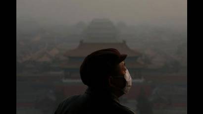 Alta contaminación en Beijing