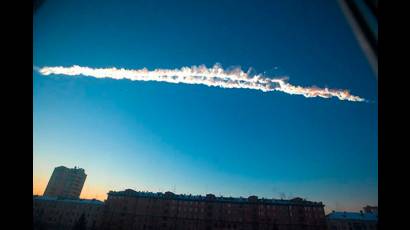 Caía de meteorito en Rusia