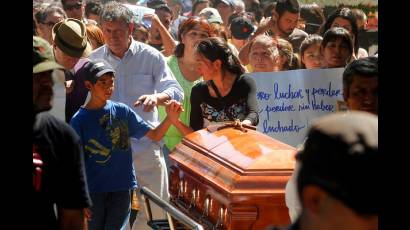 Funeral de Juan Pablo Jiménez