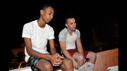 Brian Mesa y Alexei Tamayo