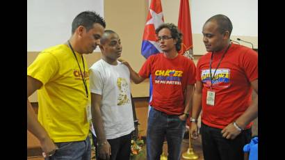 Jóvenes venezolanos