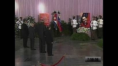 Homenaje a Chávez