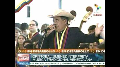 Homenaje musical al Presidente Chávez