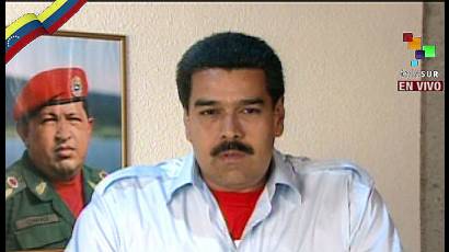 Nicolás Maduro, Presidente encargado de Venezuela