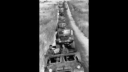 La caravana cubana