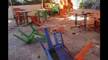 Ataque contra Universidad de Damasco