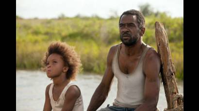 Quvenzhane Wallis y Dwight Henry