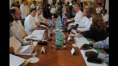 Se reúnen en La Habana cancilleres de troika de CELAC