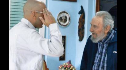 Encuentro entre Fidel Castro y el periodista venezolano Miguel Ángel Pérez Pirela