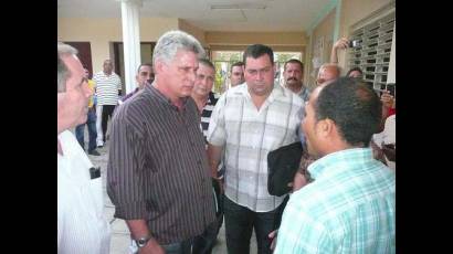 Visita Miguel Díaz-Canel a Ciego de Ávila