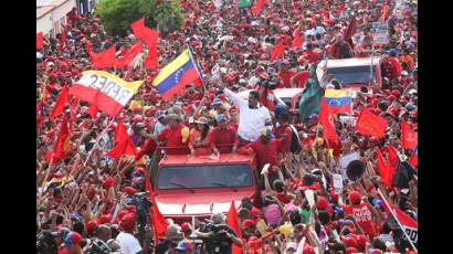 Cierre de campaña en Venezuela