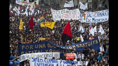 Jóvenes en las calles