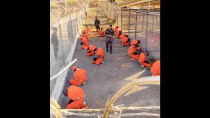 Cárcel de Estados Unidos en la ilegal base militar de Guantánamo