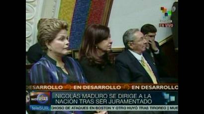 Juramentación del presidente Nicolás Maduro