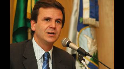 Eduardo Paes, alcalde de Río de Janeiro