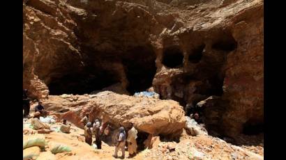 Mina de oro en Darfur
