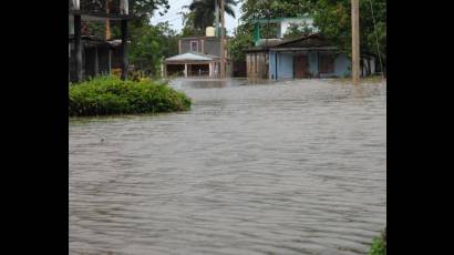 Inundaciones del río Cuyaguateje