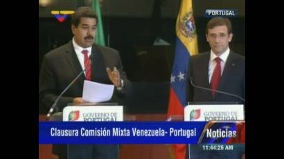 Venezuela y Portugal profundizan relaciones