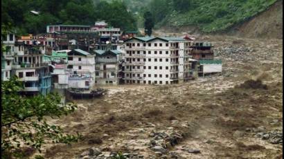 Inundaciones en la India 