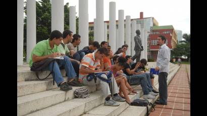Grupos de estudiantes