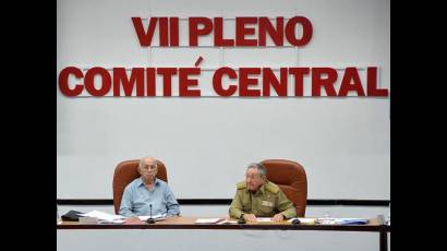 VII Pleno del Comité Central del Partido