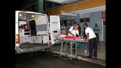 Accidente de tránsito en Cienfuegos
