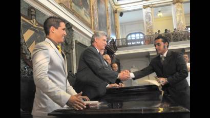 Graduación de la Universidad de La Habana