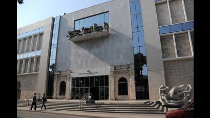 El edificio Palacio de Bellas Artes