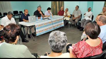 Miguel Díaz-Canel se reunió con representantes del Movimiento Ecuménico Cubano