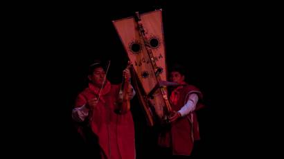 Músicos de la Danza de las tijeras