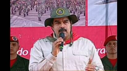 Maduro en el estado llanero de Cojedes