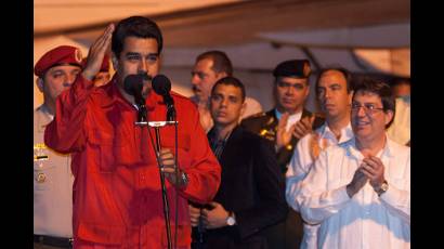 Llegada del Presidente venezolano Nicolás Maduro