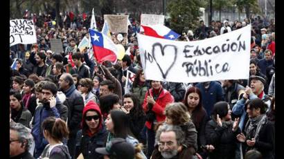 Estudiantes chilenos