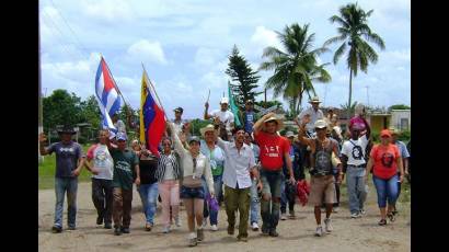 Protagonistas de la «Ruta de Cuba» llegaron a la ciudad agramontina