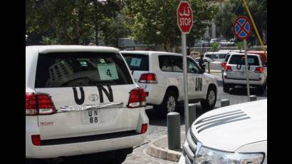 Inspectores de la ONU