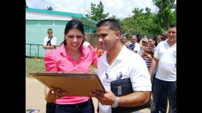 Yuniasky Crespo y William Fiallo