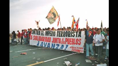 Marcha contra el terrorismo