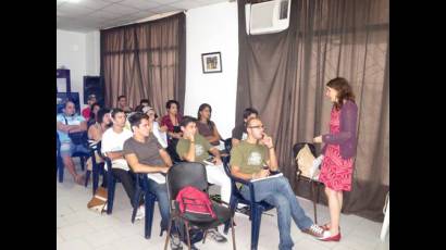 Taller impartido por la profesora Patricia Ramos