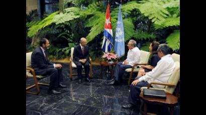 Recibe Raúl a Director General de la OIEA