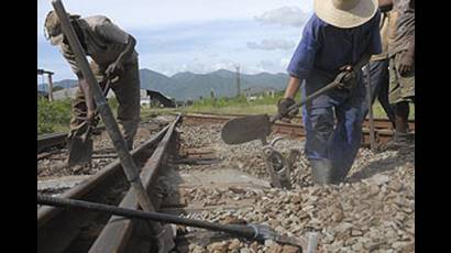 Accidente ferroviario en Sancti Spíritus